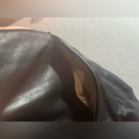 Black Leather Sash Bag - Picture 6 of 13